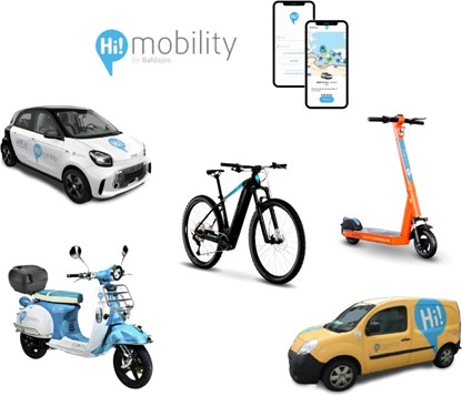 Vehículos de HiMobility