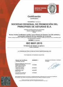 SRP Certificación ISO 9001.2015